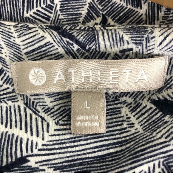 Athleta Sleeveless Palm Santorini High Neck Dress - Picture 6 of 6